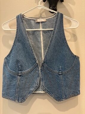 Denim vest
